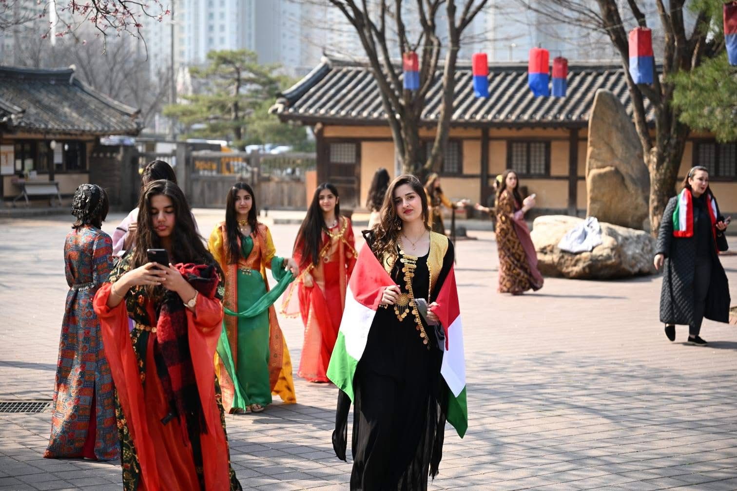 Korea–Kurdistan Culture Exchange Program group photograph in Seoul